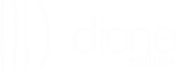 logo dione bianco